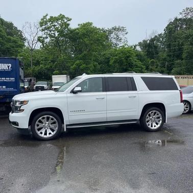 White 2016 Chevrolet Suburban LTZ