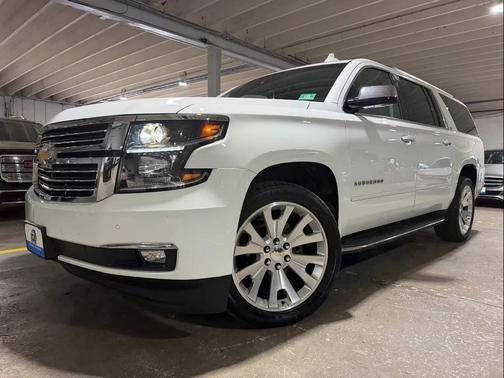 White 2016 Chevrolet Suburban LTZ