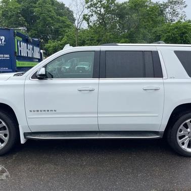 White 2016 Chevrolet Suburban LTZ