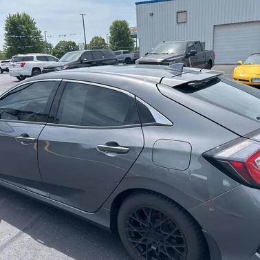Silver 2017 Honda Civic EX