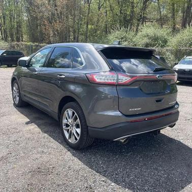 Gray 2015 Ford Edge Titanium
