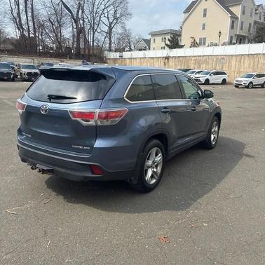 Blue 2016 Toyota Highlander Limited
