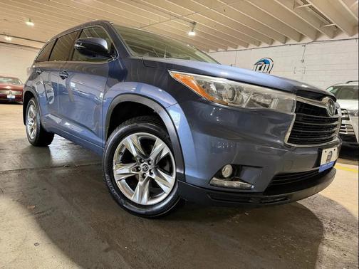 Blue 2016 Toyota Highlander Limited