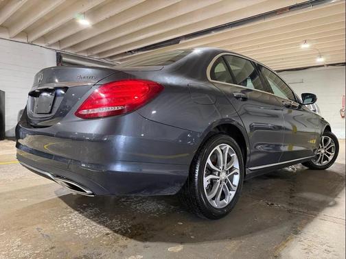 Gray 2015 Mercedes-Benz C-Class 4MATIC