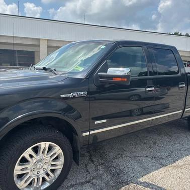 Black 2013 Ford F-150 Platinum