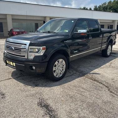 Black 2013 Ford F-150 Platinum