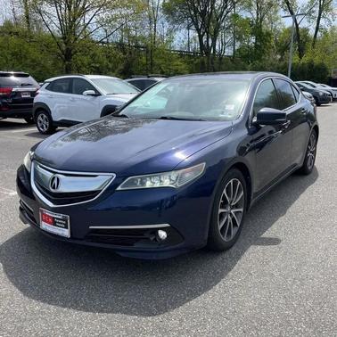 Blue 2016 Acura TLX V6 Advance