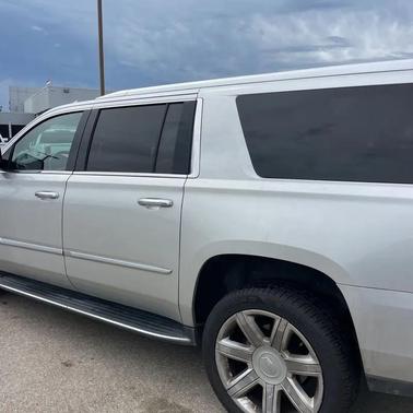 Silver 2017 Cadillac Escalade ESV Luxury