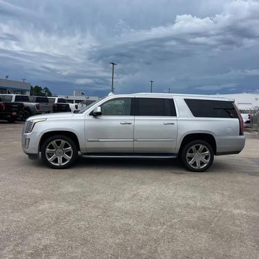 Silver 2017 Cadillac Escalade ESV Luxury