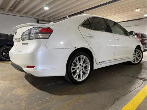 White 2010 Lexus HS 250h