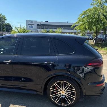 Blue 2016 Porsche Cayenne GTS