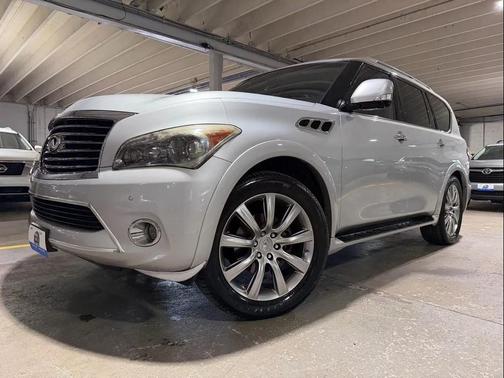 Silver 2012 INFINITI QX56 Base