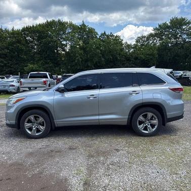 Silver 2015 Toyota Highlander Limited