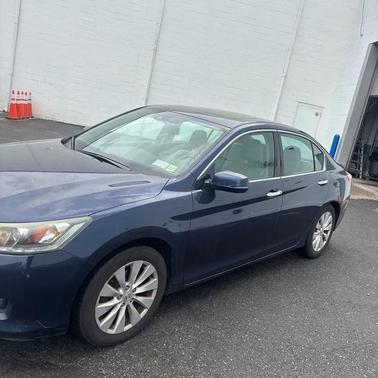 Blue 2015 Honda Accord EX-L