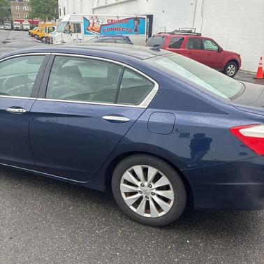 Blue 2015 Honda Accord EX-L