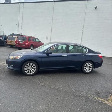 Blue 2015 Honda Accord EX-L