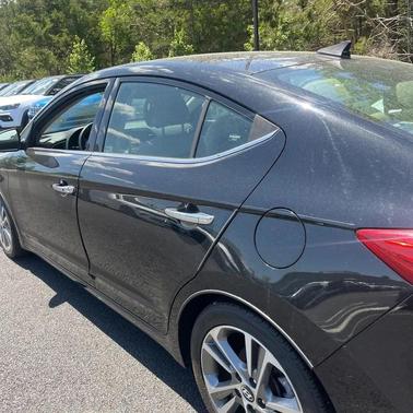 Black 2017 Hyundai ELANTRA Limited