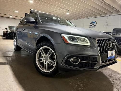 Silver 2015 Audi Q5 3.0T Premium Plus