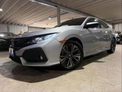 Silver 2018 Honda Civic EX
