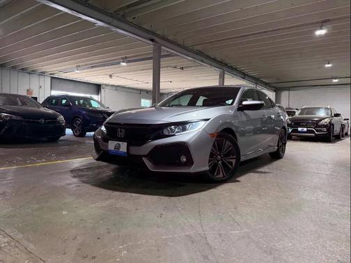 Silver 2018 Honda Civic EX