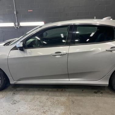 Silver 2018 Honda Civic EX