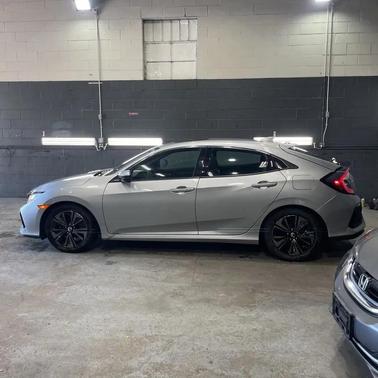 Silver 2018 Honda Civic EX