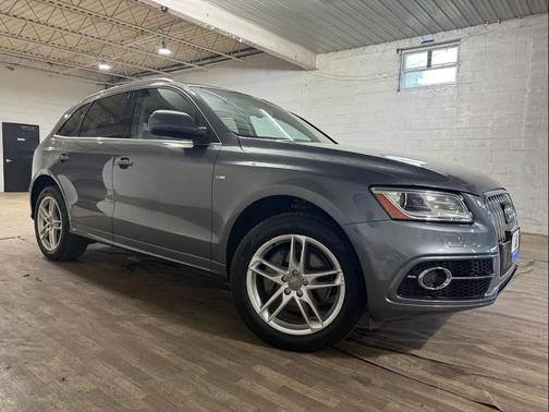 Gray 2014 Audi Q5 3.0T Premium Plus