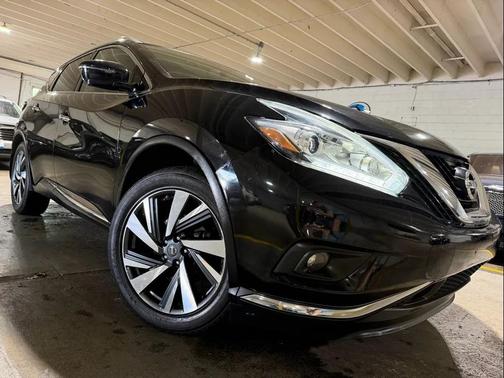 Black 2018 Nissan Murano Platinum