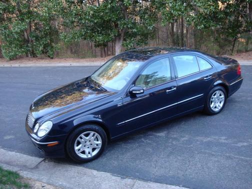 Capri Blue 2003 Mercedes-Benz E-Class E 320 4dr Sedan