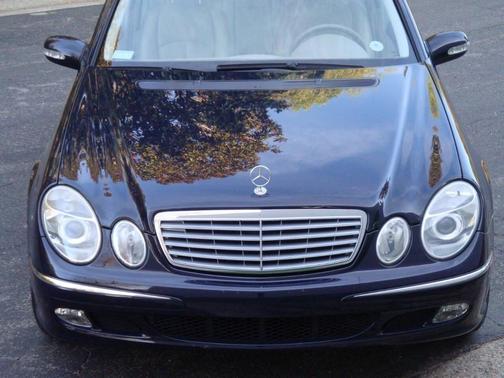 Capri Blue 2003 Mercedes-Benz E-Class E 320 4dr Sedan