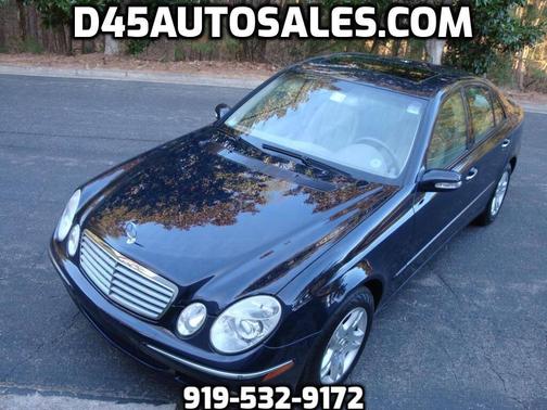 Capri Blue 2003 Mercedes-Benz E-Class E 320 4dr Sedan
