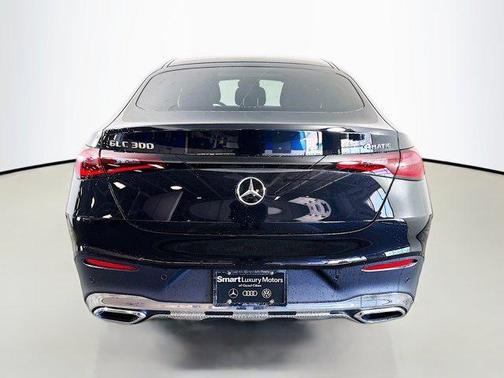 Obsidian Black Metallic 2025 Mercedes-Benz GLC 300 4MATIC Coupe