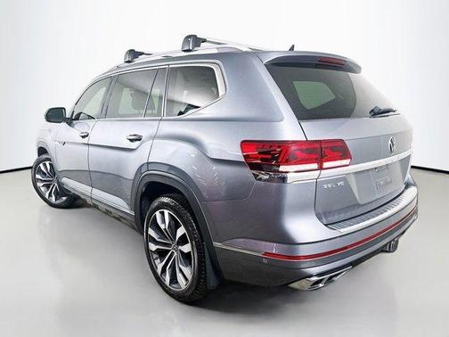 Platinum Gray Metallic 2021 Volkswagen Atlas 3.6 V6 SEL Premium R-Line