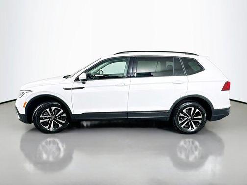 Pure White 2024 Volkswagen Tiguan 2.0T S