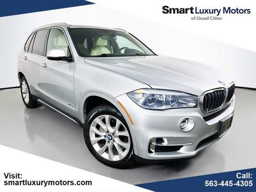 Glacier Silver Metallic 2018 BMW X5 xDrive35i