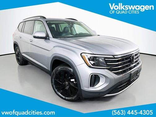 Silver Mist Metallic 2026 Volkswagen Atlas 2.0T SE W/TECHNOLOGY