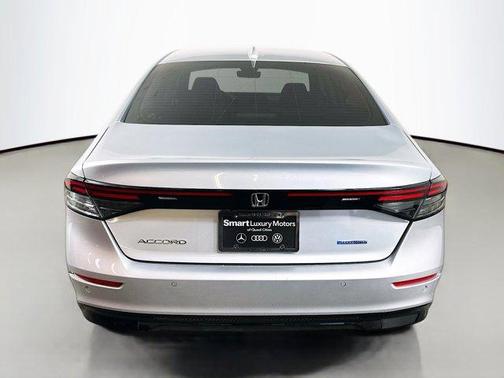 Solar Silver Metallic 2024 Honda Accord Hybrid EX-L