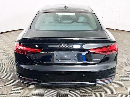 Mythos Black Metallic 2023 Audi A5 Sportback S line Premium Plus