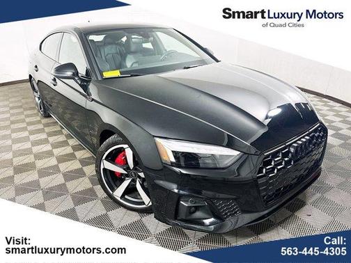 Mythos Black Metallic 2023 Audi A5 Sportback S line Premium Plus