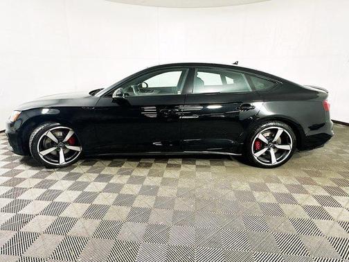 Mythos Black Metallic 2023 Audi A5 Sportback S line Premium Plus