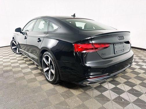 Mythos Black Metallic 2023 Audi A5 Sportback S line Premium Plus