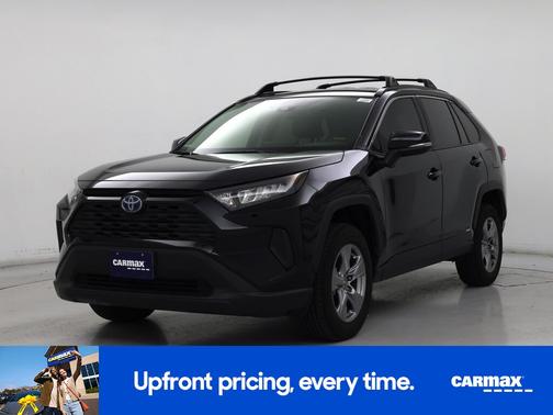 Black 2022 Toyota RAV4 Hybrid LE