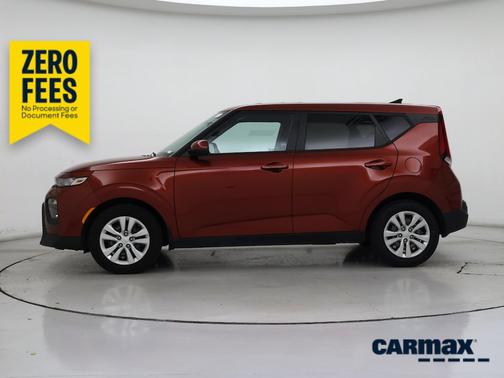 Orange 2020 Kia Soul LX