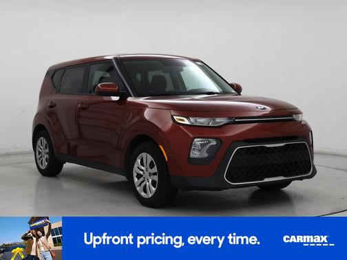 Orange 2020 Kia Soul LX