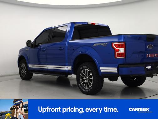 Blue 2020 Ford F-150 XLT