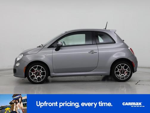 Gray 2015 FIAT 500 Sport