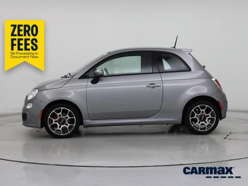 Gray 2015 FIAT 500 Sport