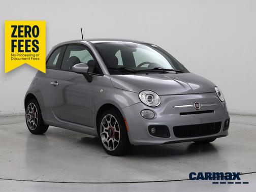 Gray 2015 FIAT 500 Sport