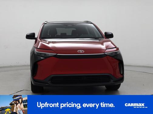 Red 2025 Toyota bZ4X XLE