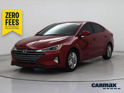 Red 2020 Hyundai ELANTRA SEL
